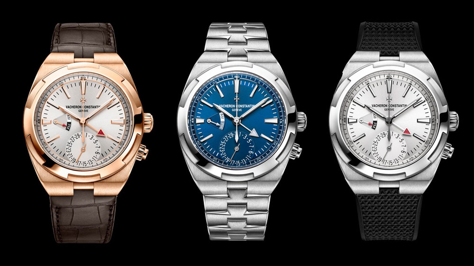 The Vacheron Constantin Overseas gains a dual time model