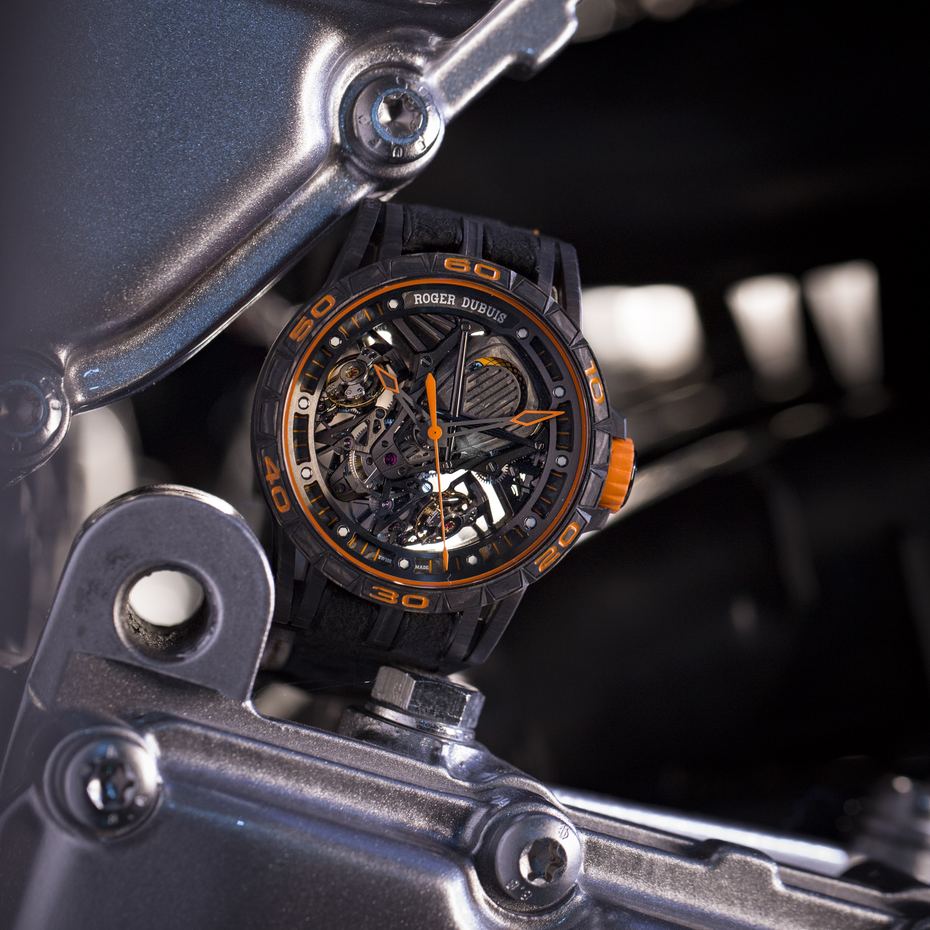 The Roger Dubuis Excalibur Aventador S Shifts Up